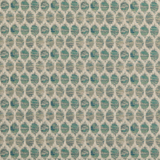Baker Lifestyle HONEYCOMB AQUA Upholstery Fabric