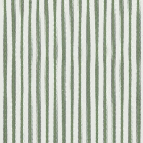 Baker Lifestyle SHERBORNE TICKING GREEN Fabric