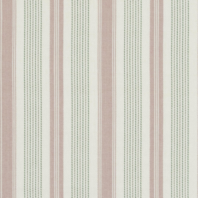 Baker Lifestyle PURBECK STRIPE PINK/GREEN Fabric