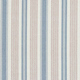Baker Lifestyle PURBECK STRIPE RED/BLUE Fabric