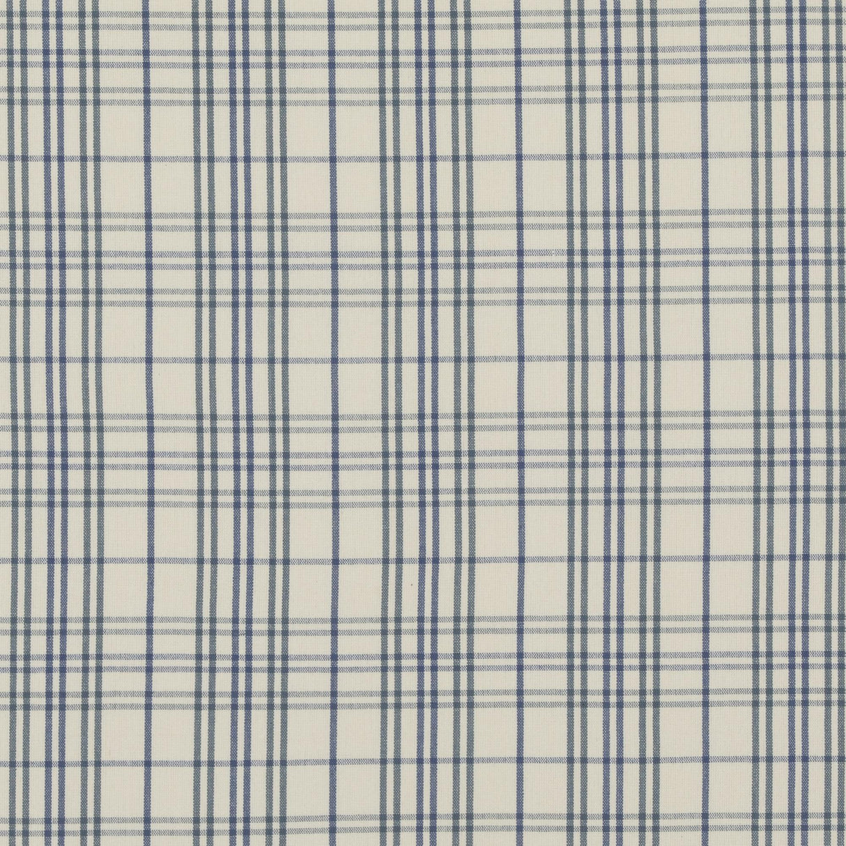 Baker Lifestyle PURBECK CHECK BLUE Fabric