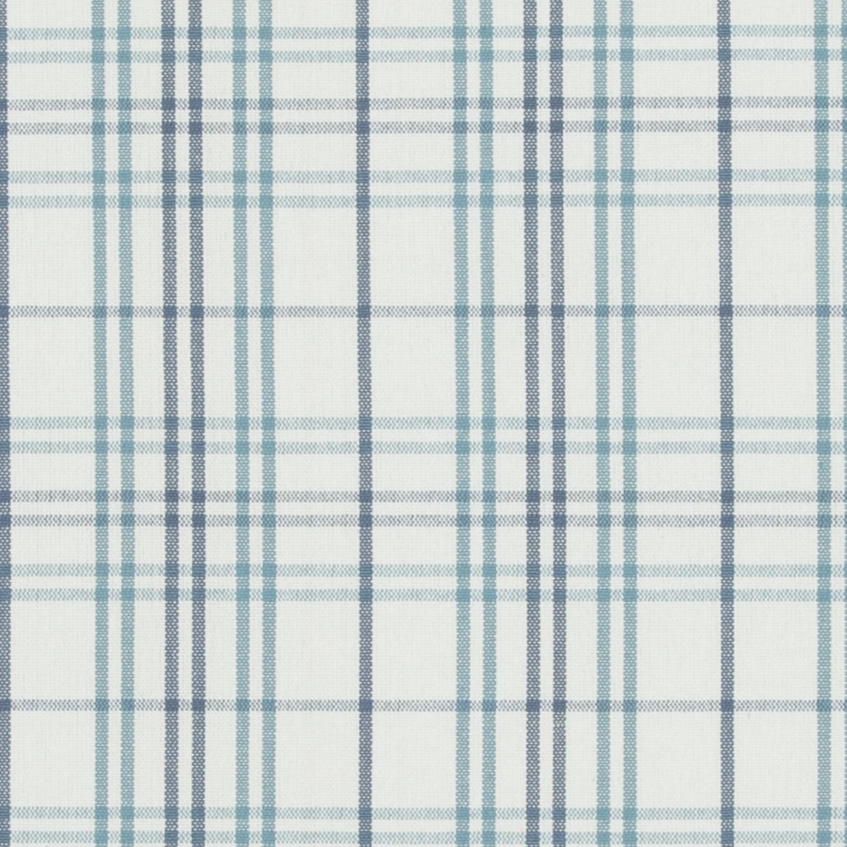 Baker Lifestyle PURBECK CHECK AQUA Fabric