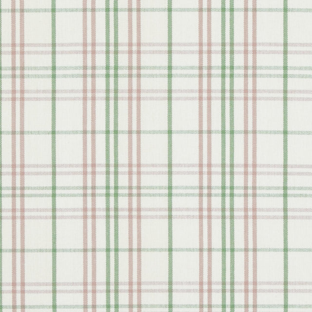 Baker Lifestyle PURBECK CHECK PINK/GREEN Fabric