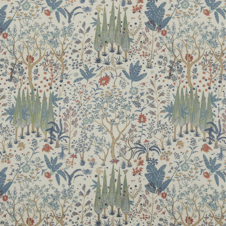 Baker Lifestyle BRIDPORT BLUE/RED Fabric