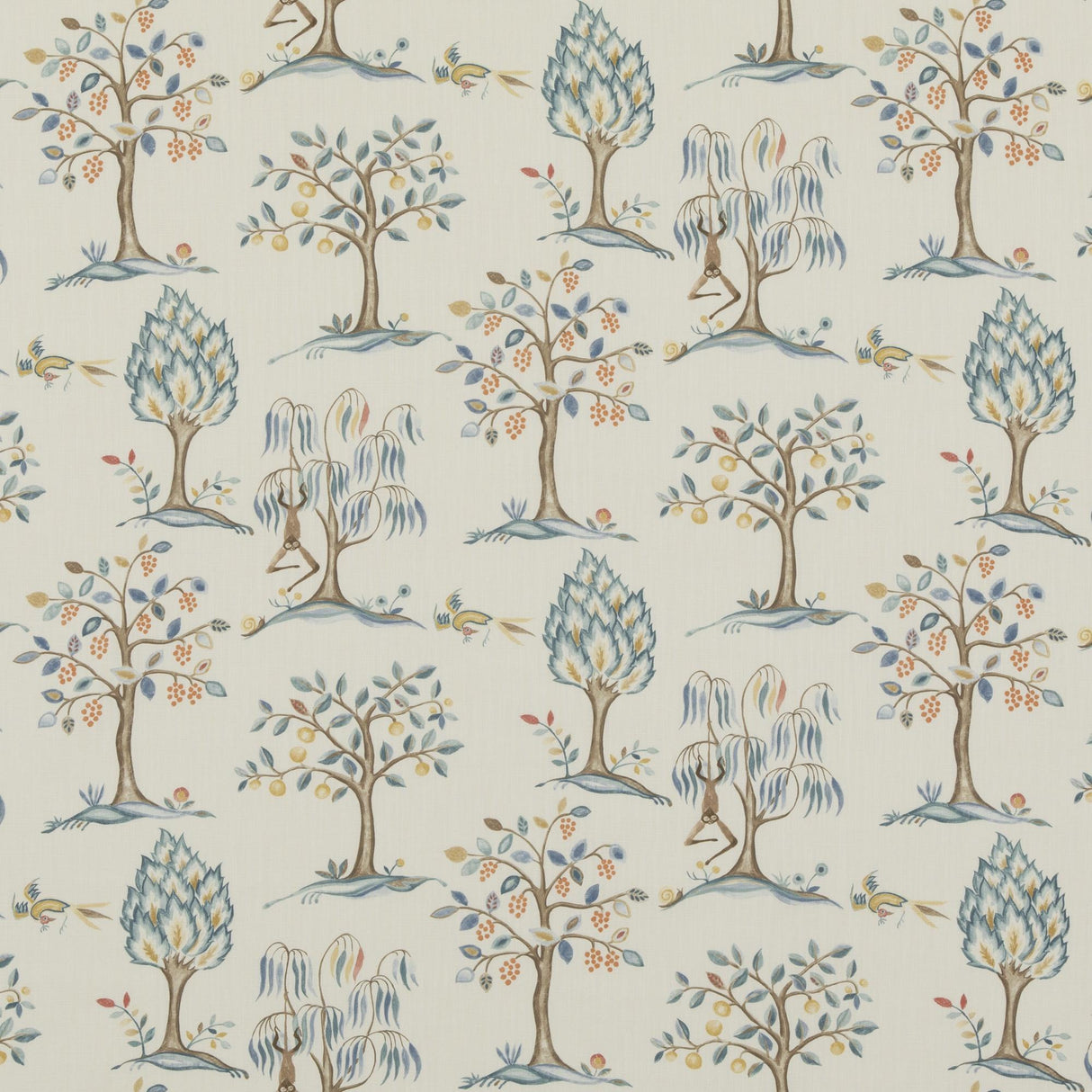 Baker Lifestyle LILLIPUT BLUE Fabric