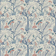 Baker Lifestyle LULWORTH BLUE/RED Fabric