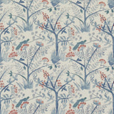 Baker Lifestyle LULWORTH BLUE/RED Fabric