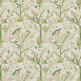 Baker Lifestyle LULWORTH GREEN/PINK Fabric