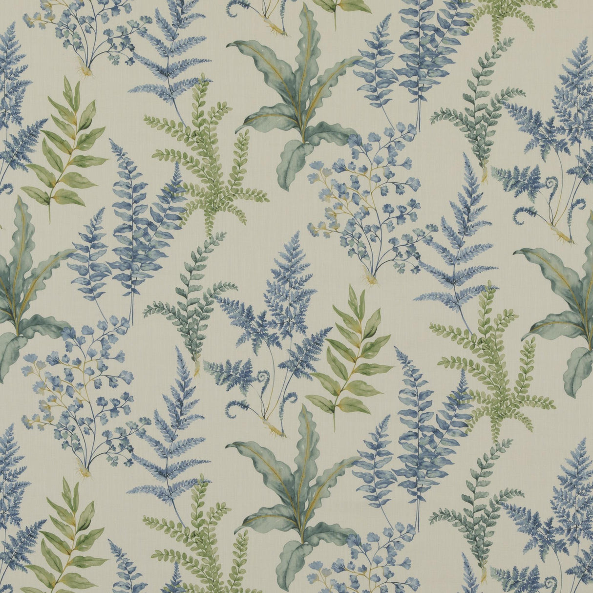 Baker Lifestyle FERNDOWN BLUE Fabric