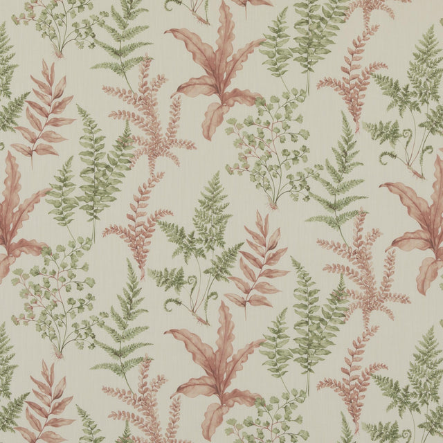 Baker Lifestyle FERNDOWN GREEN/PINK Fabric