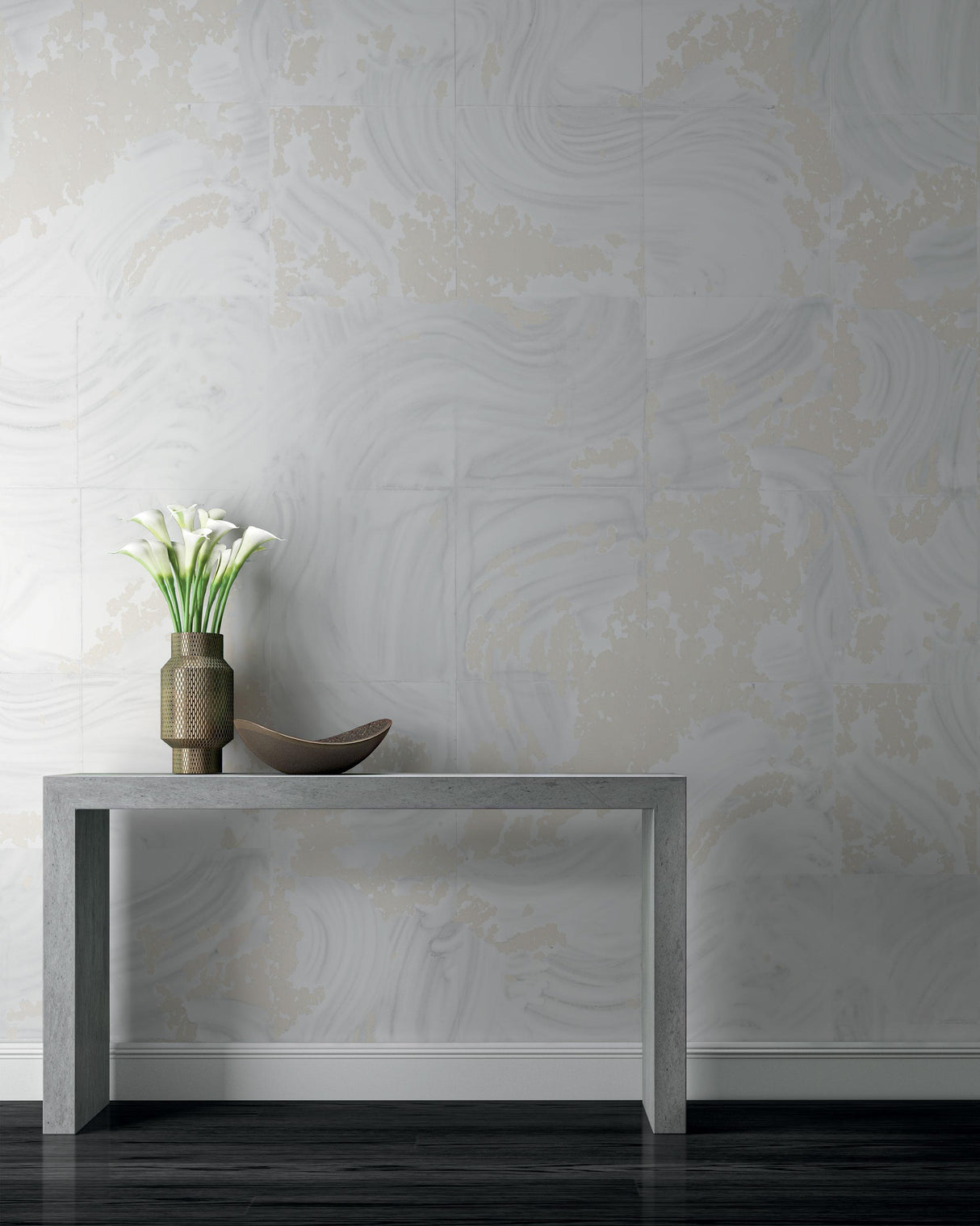 Kravet REARRANGEMENTS NEUTRAL Wallpaper
