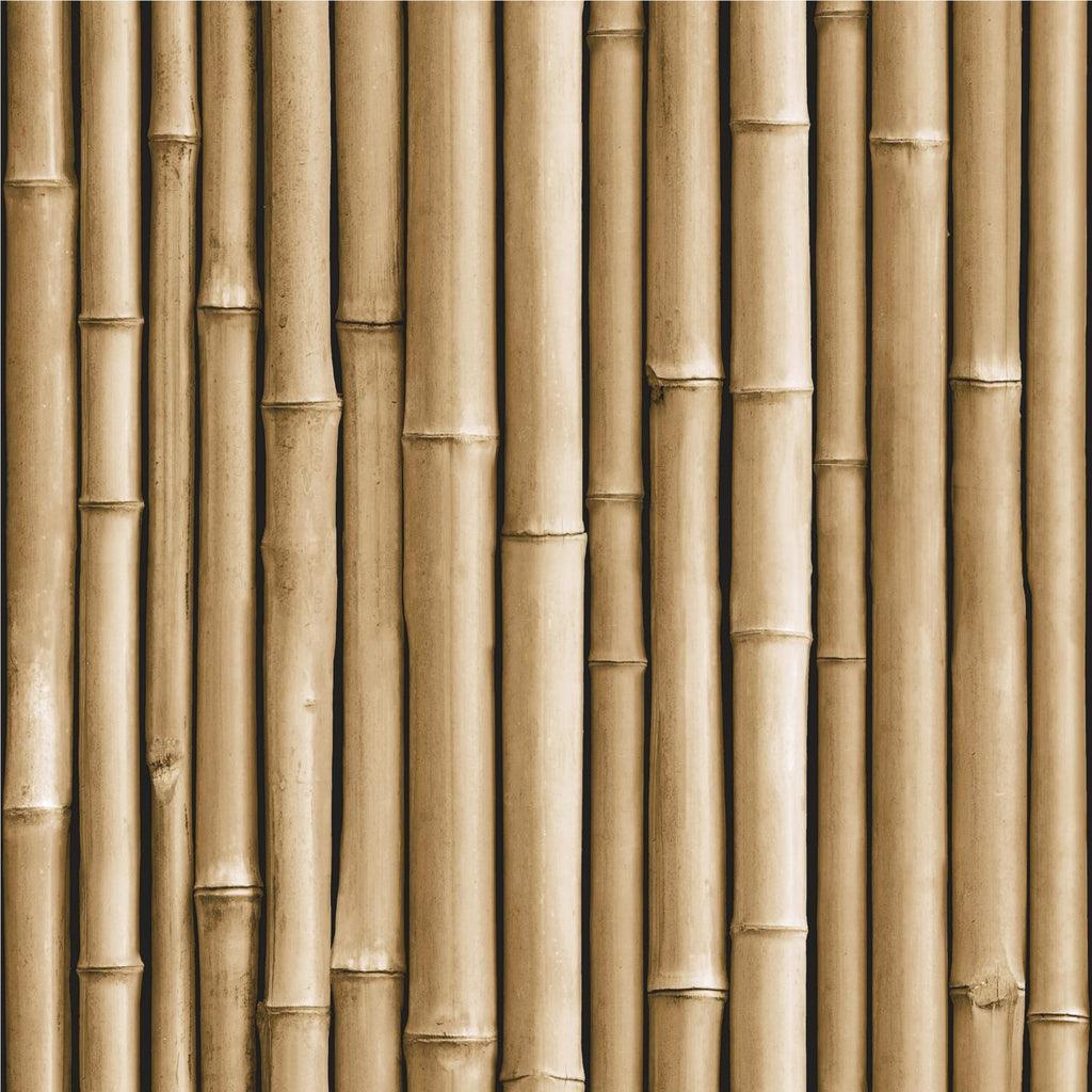 RoomMates Bamboo Peel & Stick brown Wallpaper