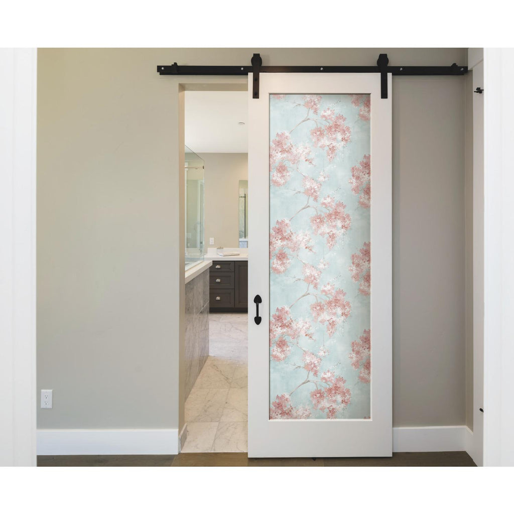 RoomMates Weeping Cherry Tree Blossom Peel & Stick pink Wallpaper