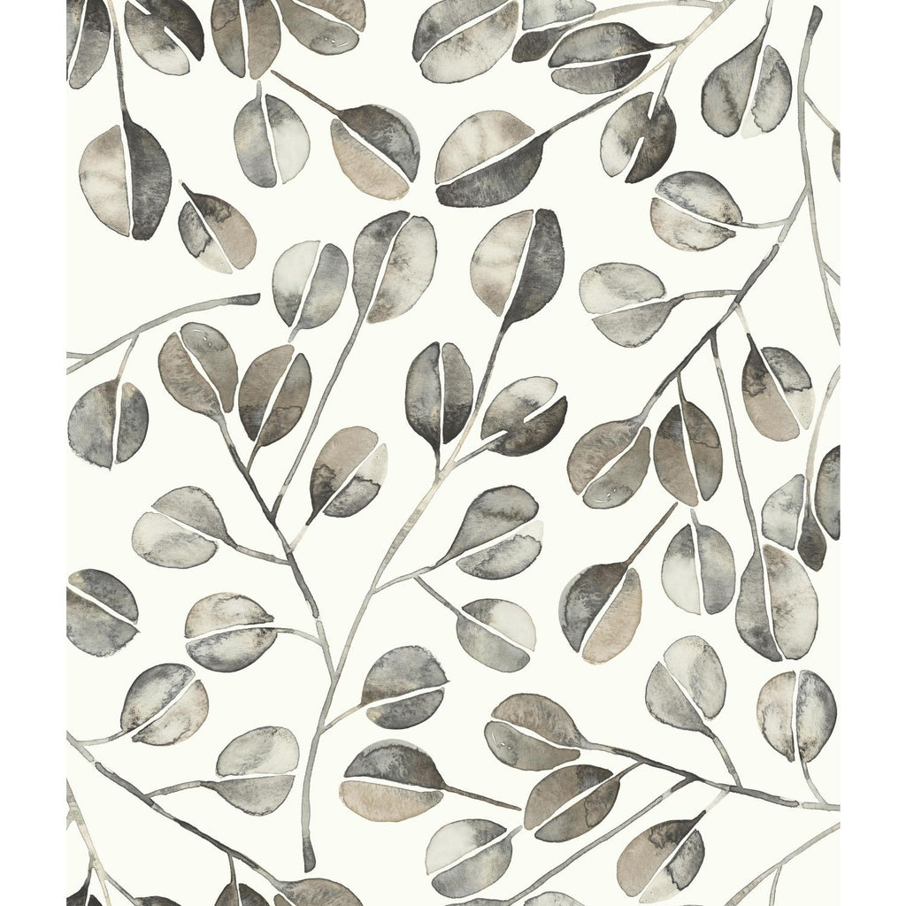 RoomMates Cat Coquillette Eucalyptus Peel & Stick gray/white Wallpaper
