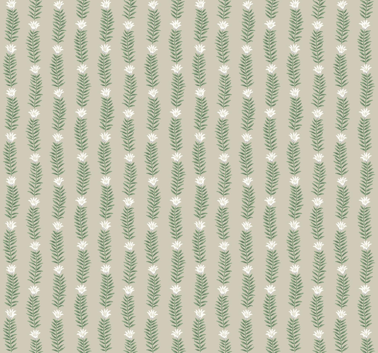 Rifle Paper Co. Eden Beige/Green Wallpaper