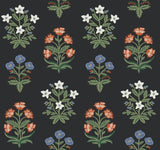 Rifle Paper Co. Mughal Rose Black Wallpaper