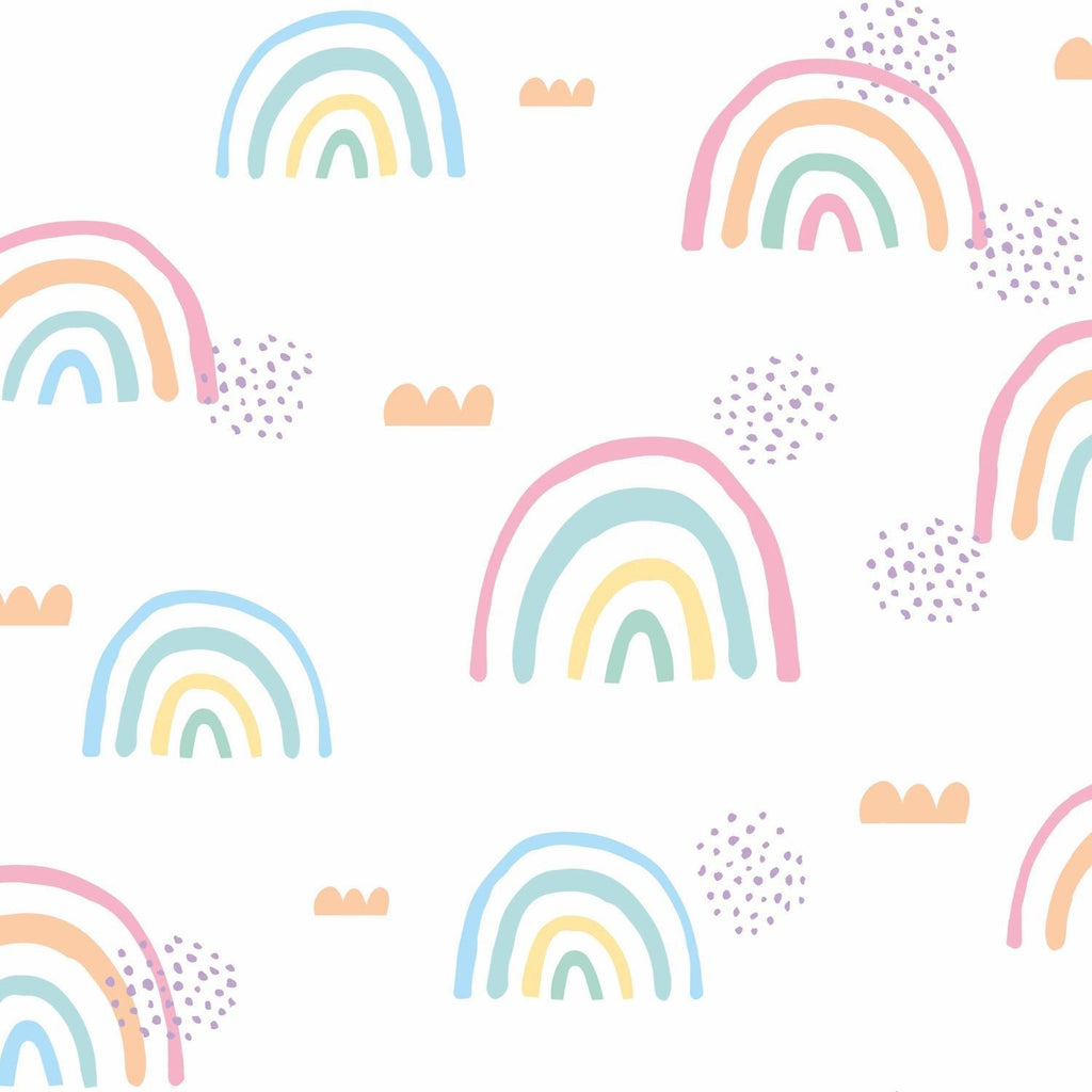 RoomMates Rainbow'S End Peel & Stick pink Wallpaper