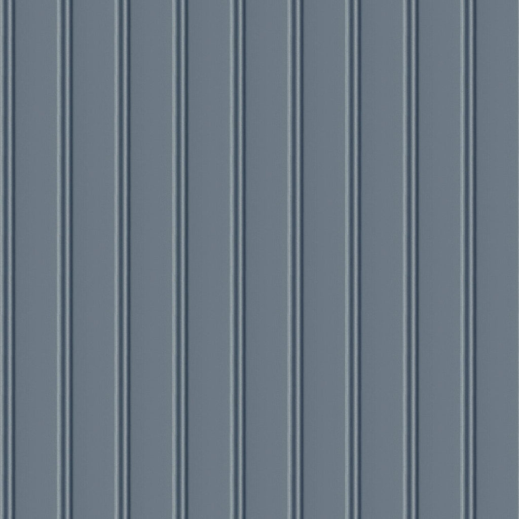 RoomMates Beadboard Peel & Stick navy/blue Wallpaper