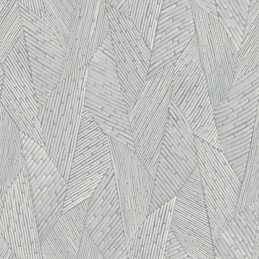 RoomMates Woven Reed Stitch Peel & Stick grey Wallpaper