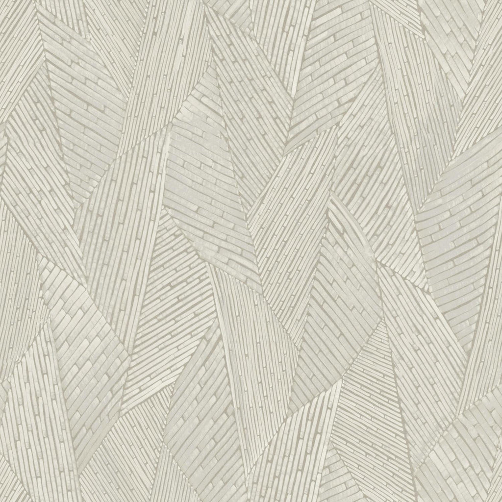 RoomMates Woven Reed Stitch Peel & Stick taupe Wallpaper