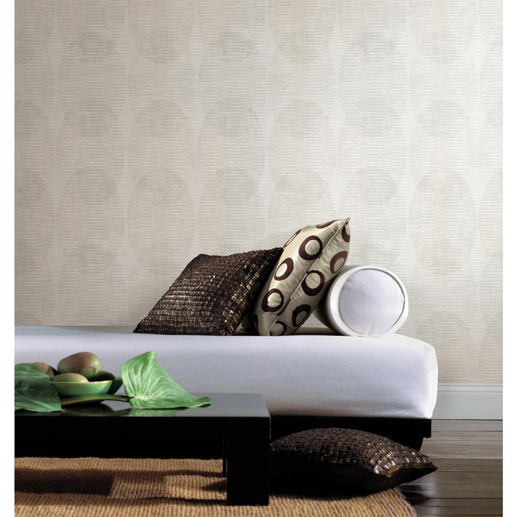 RoomMates Sahara Peel & Stick grey/white Wallpaper
