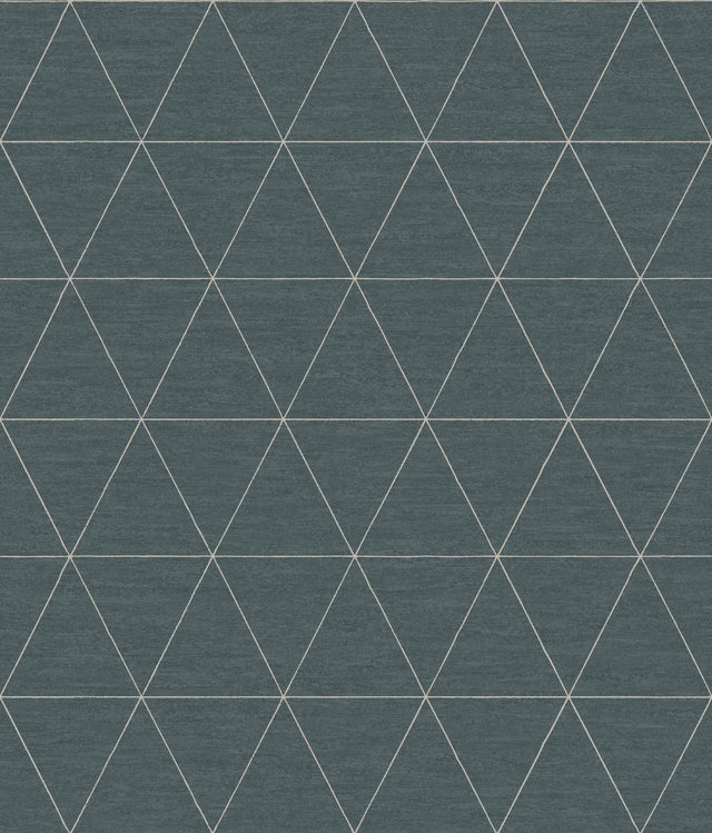Magnolia Home Ridge Dark Grey Wallpaper