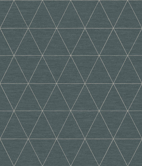 Magnolia Home Ridge Dark Grey Wallpaper