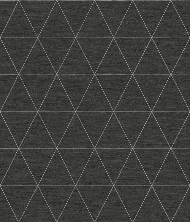 Magnolia Home Ridge Black Wallpaper