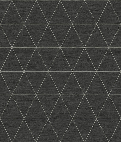 Magnolia Home Ridge Black Wallpaper