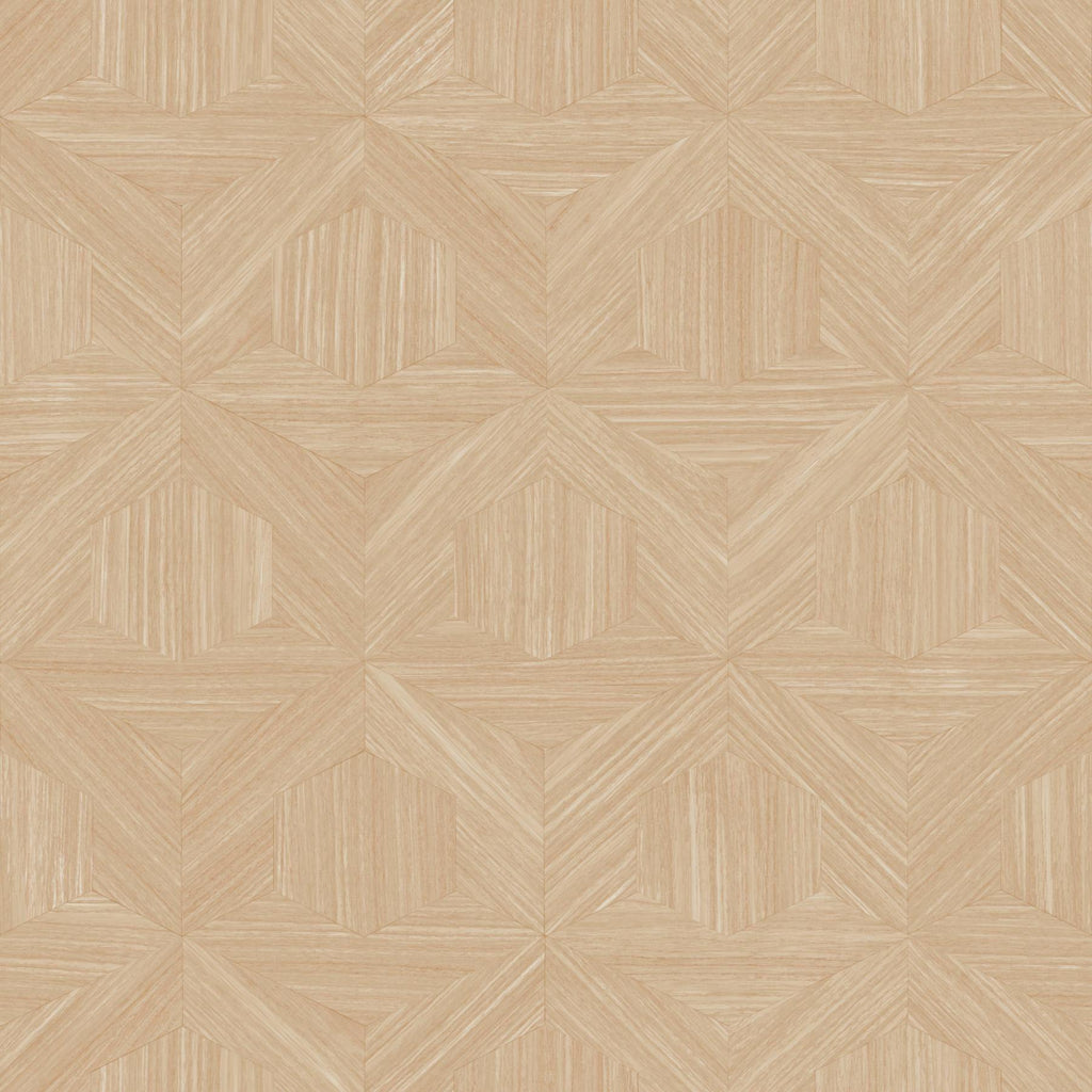 Magnolia Home Parquet Tan Wallpaper