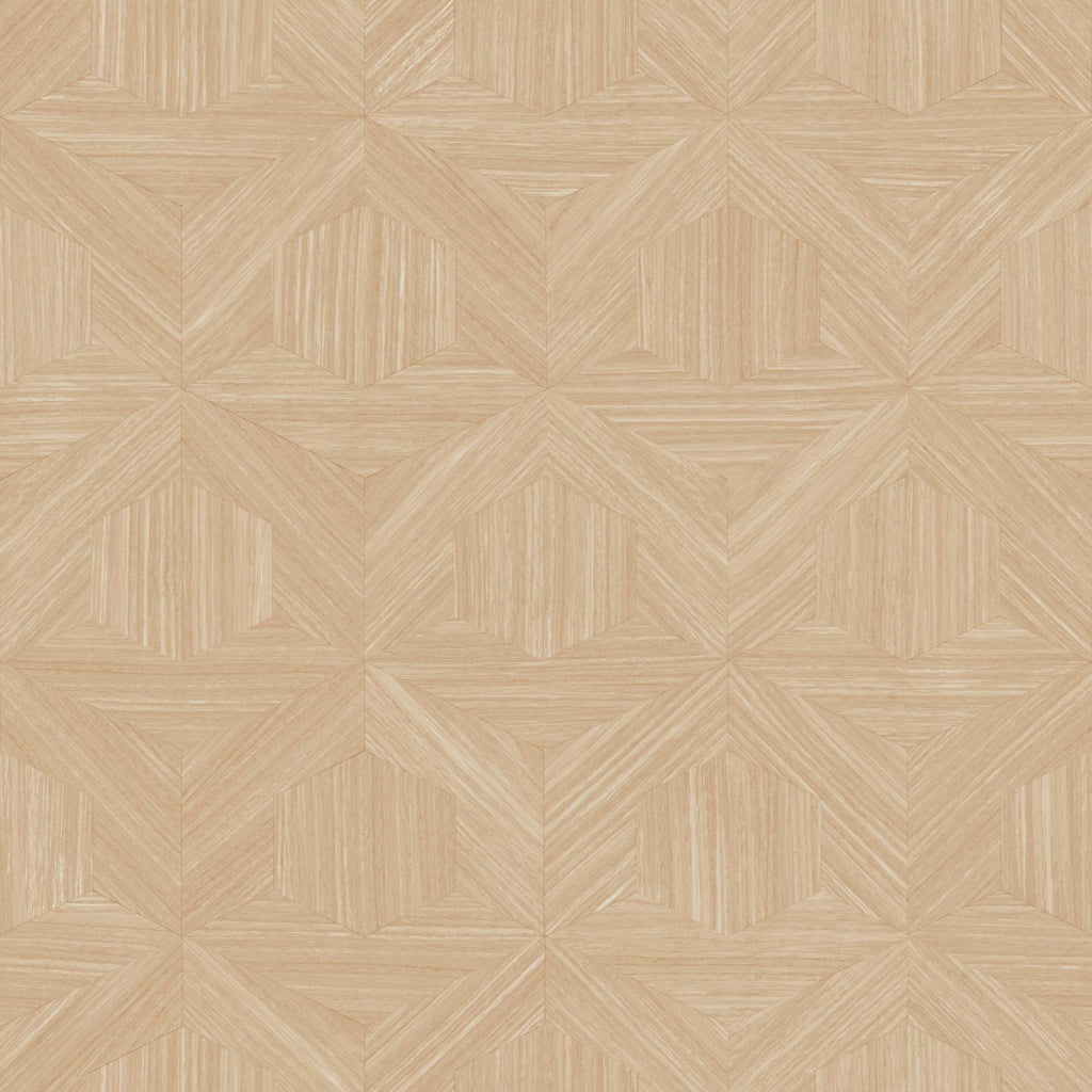 Magnolia Home Parquet Tan Wallpaper
