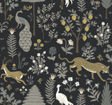 Rifle Paper Co. Menagerie Blue Wallpaper
