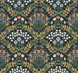 Rifle Paper Co. Bramble Black Wallpaper