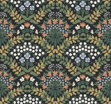 Rifle Paper Co. Bramble Black Wallpaper