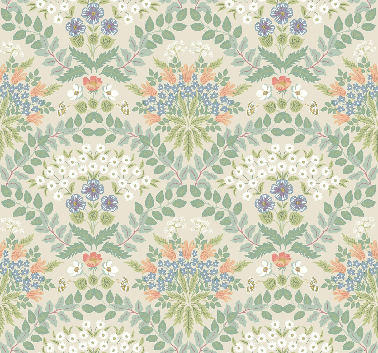 Rifle Paper Co. Bramble Beige Wallpaper