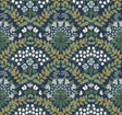 Rifle Paper Co. Bramble Navy Blue Wallpaper