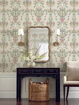 Rifle Paper Co. Luxembourg Beige/Red Wallpaper