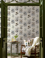 Rifle Paper Co. Botanical Prints Beige/Black Wallpaper