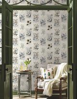 Rifle Paper Co. Botanical Prints Beige/Black Wallpaper
