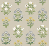 Rifle Paper Co. Mughal Rose Beige/Purple Wallpaper