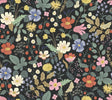 Rifle Paper Co. Strawberry Fields Black Wallpaper