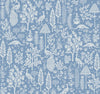 Rifle Paper Co. Menagerie Toile Light Blue Wallpaper