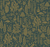 Rifle Paper Co. Menagerie Toile Brown Wallpaper