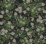 Rifle Paper Co. Cornflower Black Wallpaper