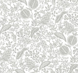 Rifle Paper Co. Pomegranate White Wallpaper