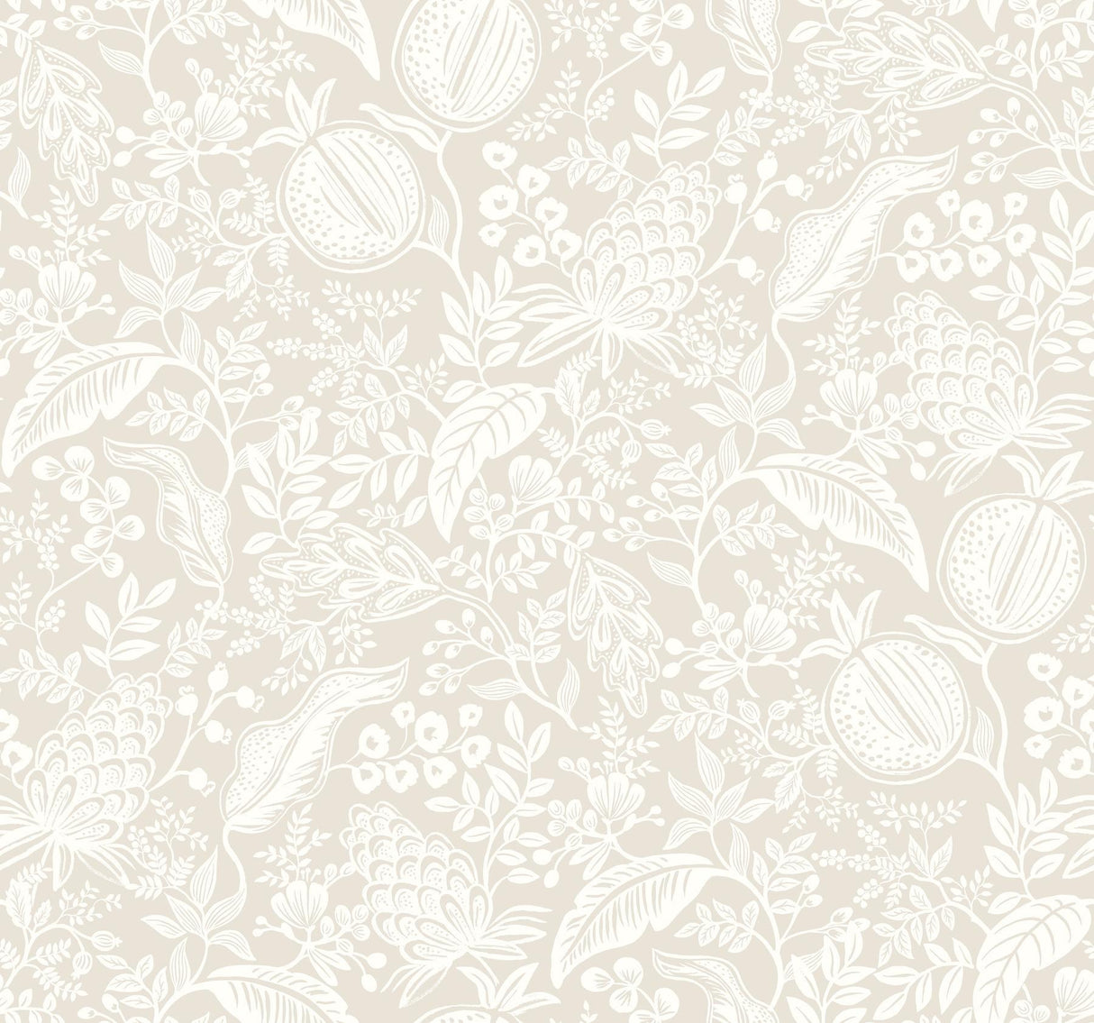 Rifle Paper Co. Pomegranate Beige Wallpaper