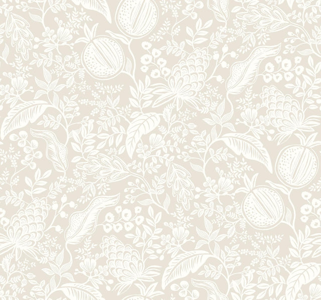 Rifle Paper Co. Pomegranate Beige Wallpaper