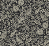 Rifle Paper Co. Pomegranate Black Wallpaper