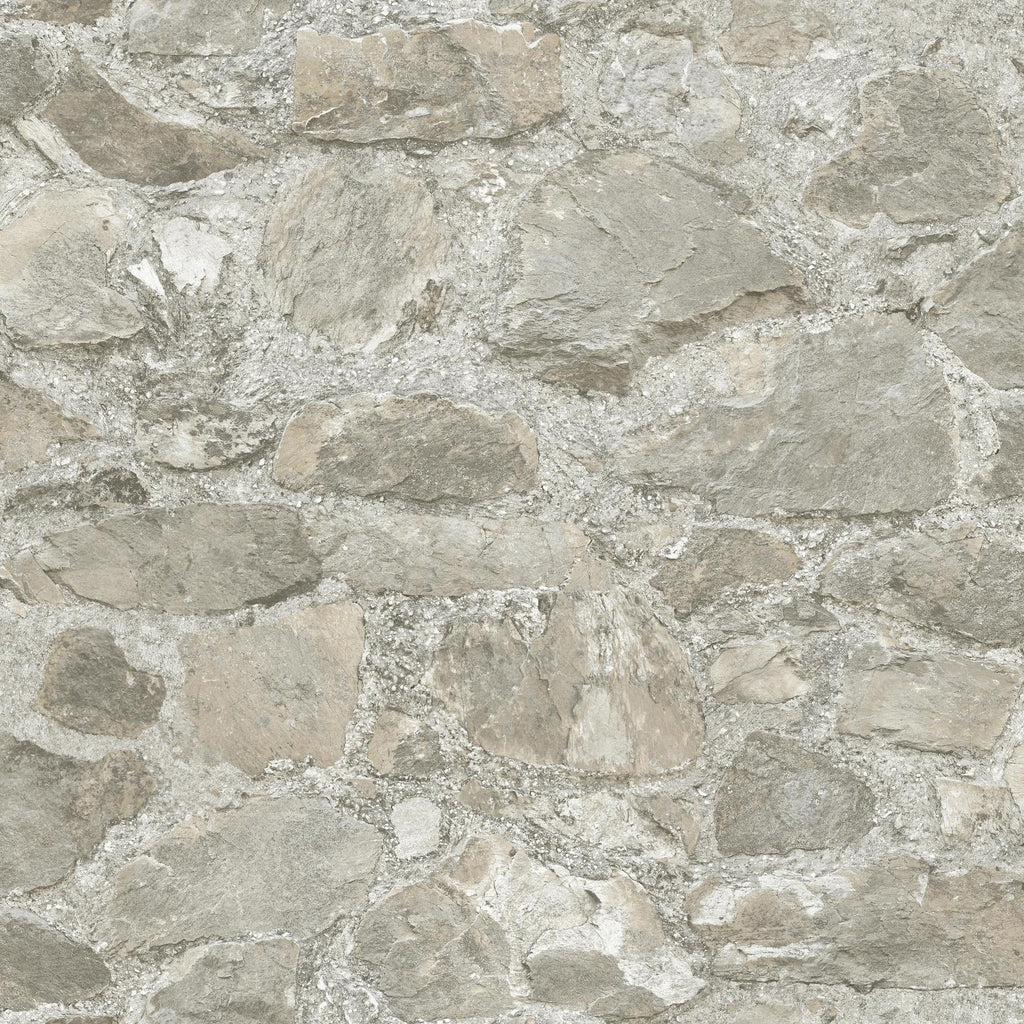 York Field Stone Taupe Wallpaper