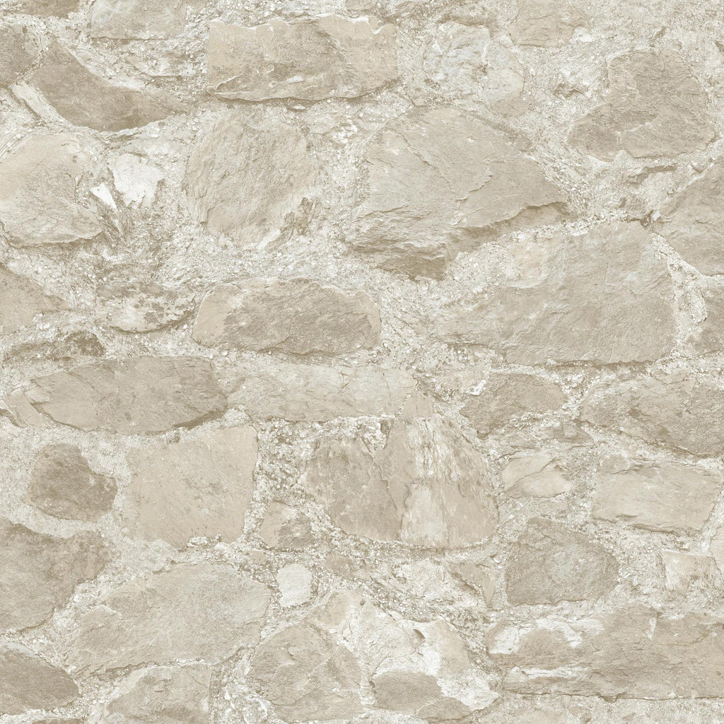York Field Stone Beige Wallpaper
